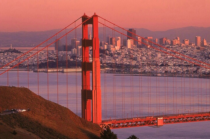 Sundown at Golden Gate 1a