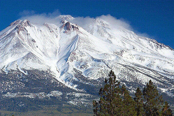 Mt. Shasta in Fall