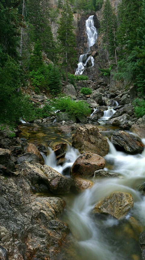 Summer At Fish Creek Falls