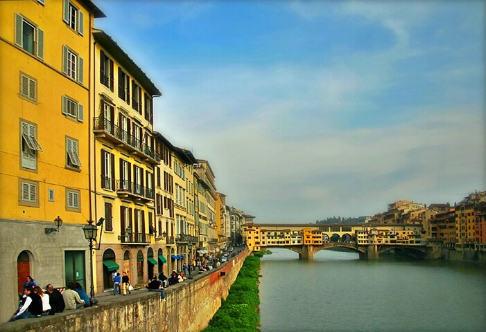 River Arno and Ponte Vecchio