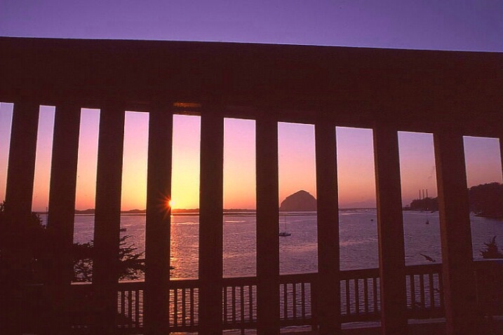 Sunset on California Coast