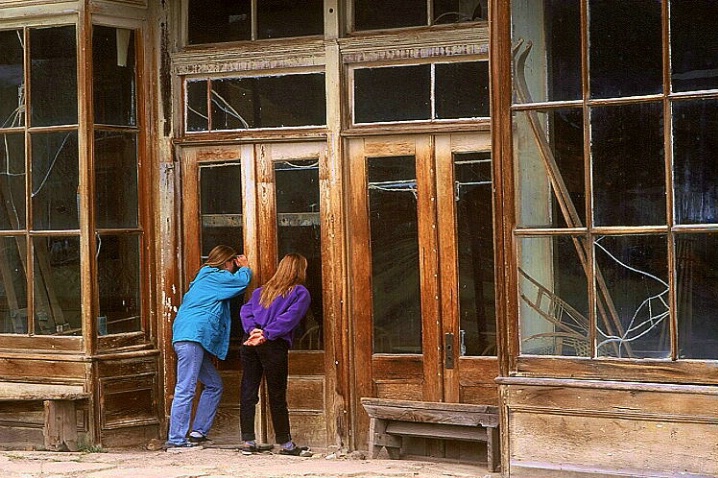 Teen Girls at Bodie