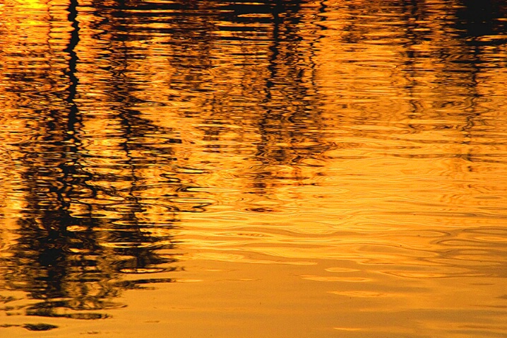 Sunset Reflections at Isaac Lake
