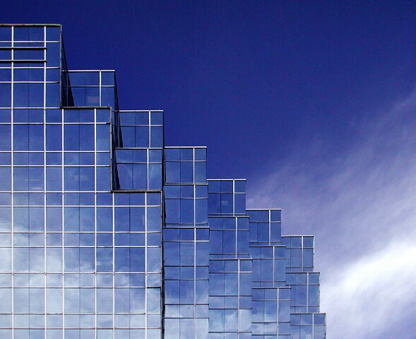 Stairstep Cloud Reflections