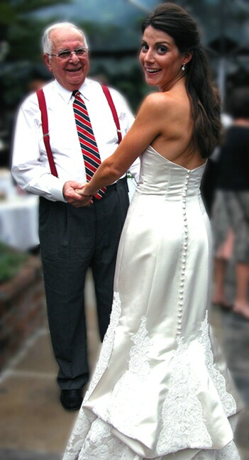 Bride and Grandfather