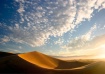 Sunrise over dune...