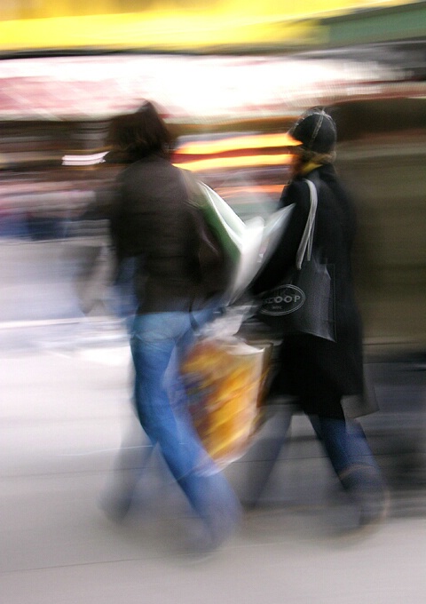 Shopping Blur