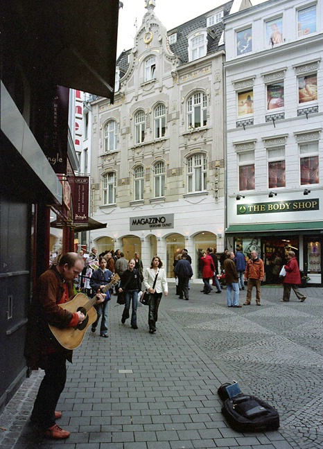 street singer, Bonn