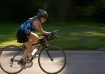 Triathlete in tra...