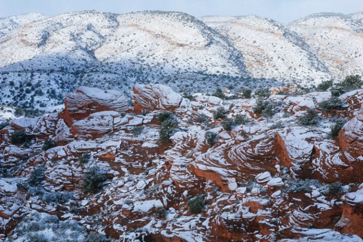 Coyote Buttes in winter