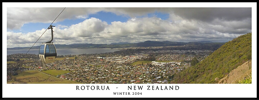 Rotorua from the Gondola