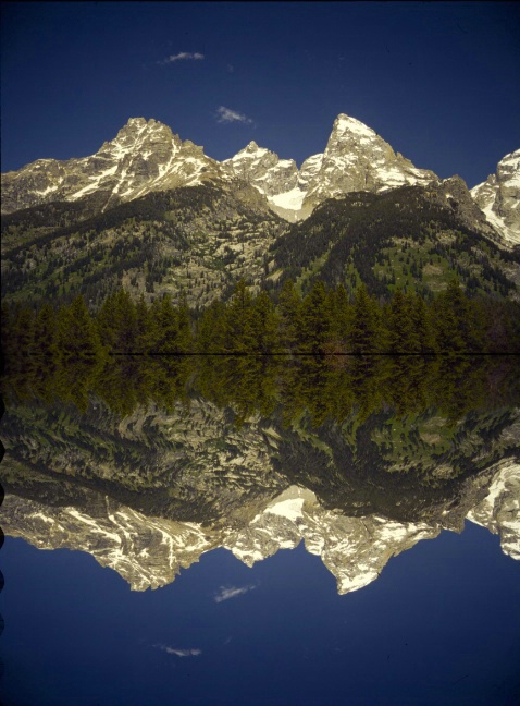 Grand Tetons Reflections - ID: 914208 © Lamont G. Weide