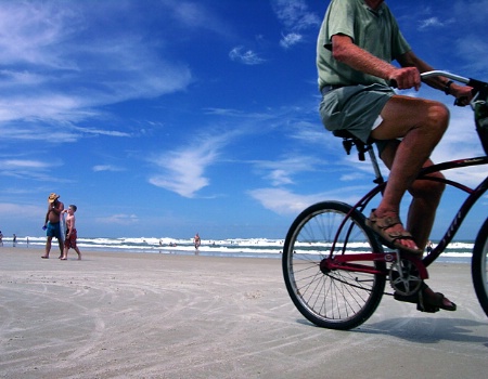 Beach Biking