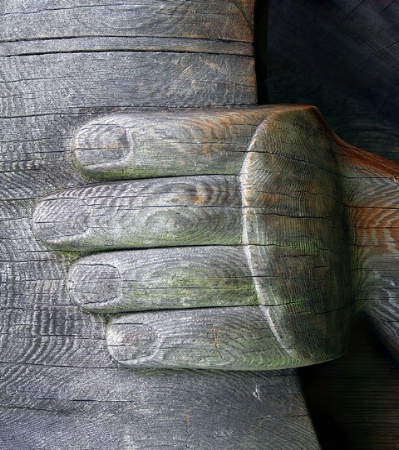 Carved Hand