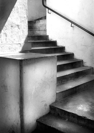 cement stairs