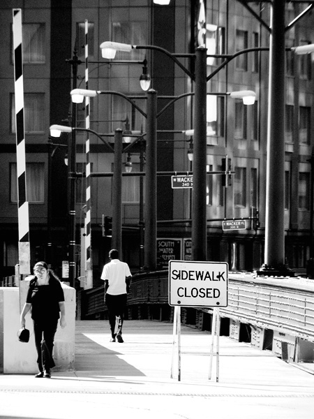 Sidewalk Closed