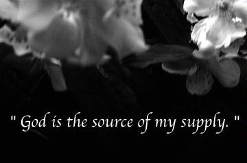 God is the Source  . . .