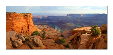 PANORAMIC FROM DEAD HORSE POINT