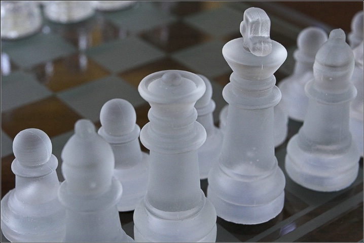 Glass Chess set