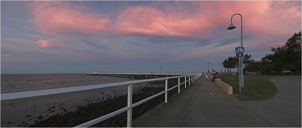 Shorncliffe at dusk
