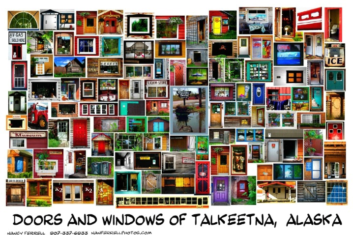 Doors and Windows of Talkeetna, Alaska