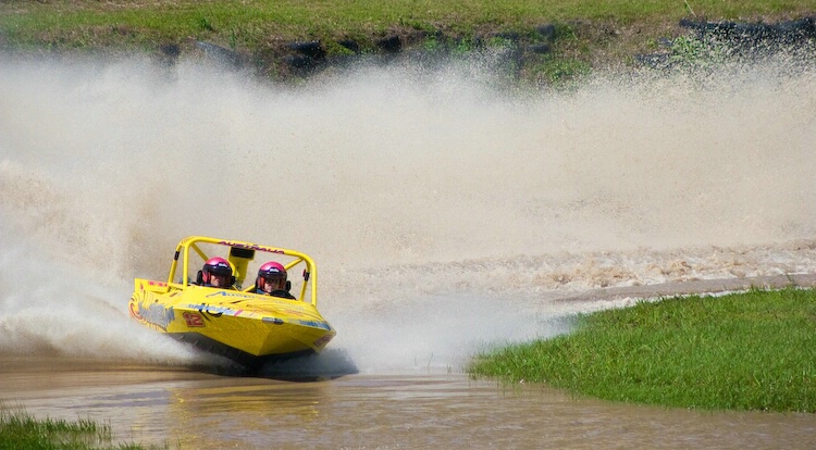 "True Blue Too" - V8 Jet Sprint boat racin