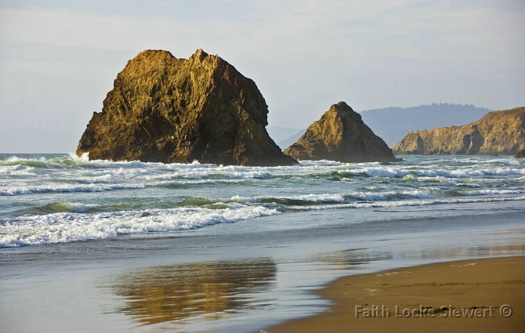 Rock Formations  on the California Coast