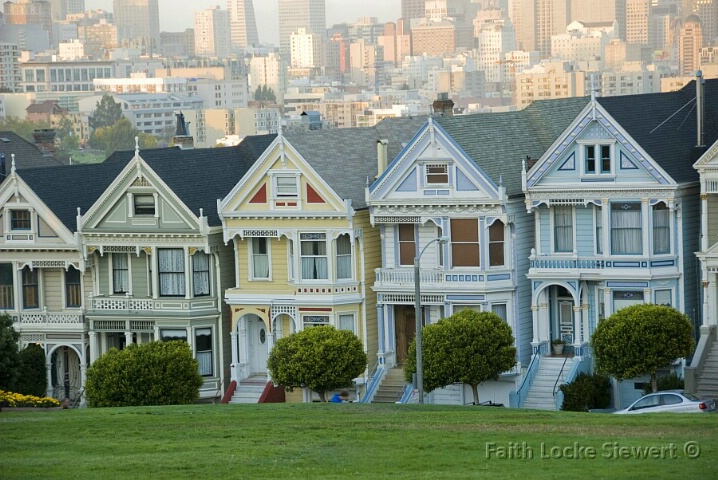 Those famous painted ladies...