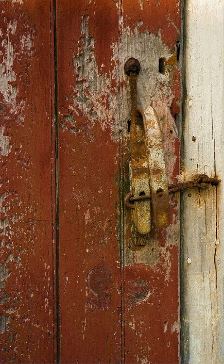 Rusty Red Door