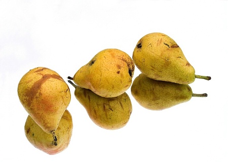 Pears on Glass