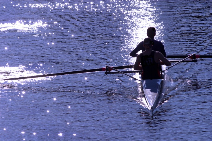 University rowers