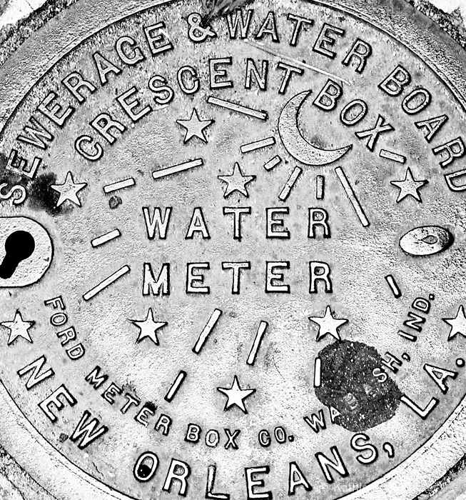 Water Meter, New Orleans - ID: 6790617 © Kathleen K. Parker