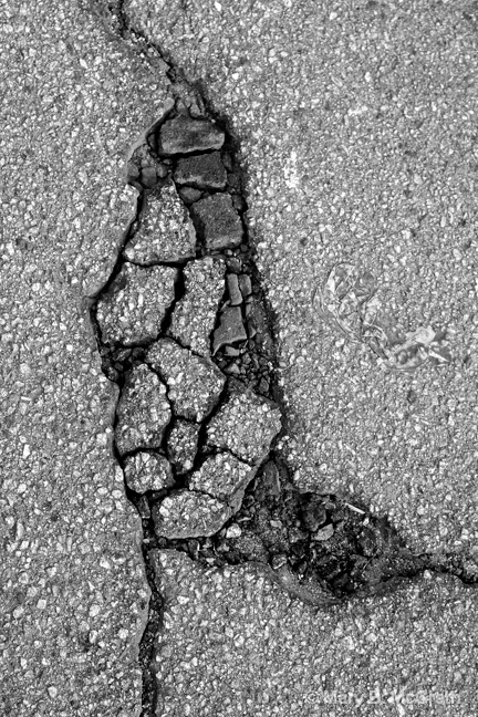 Sidewalk Crack - ID: 7465226 © Mary B. McGrath