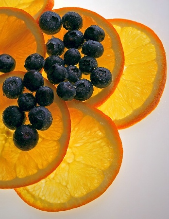 Fresh Orange and Blue