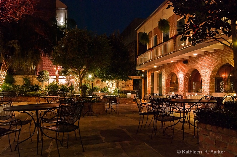Broussard's Courtyard in New Orleans