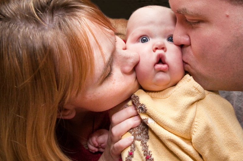 A Kiss from Mommy and Daddy