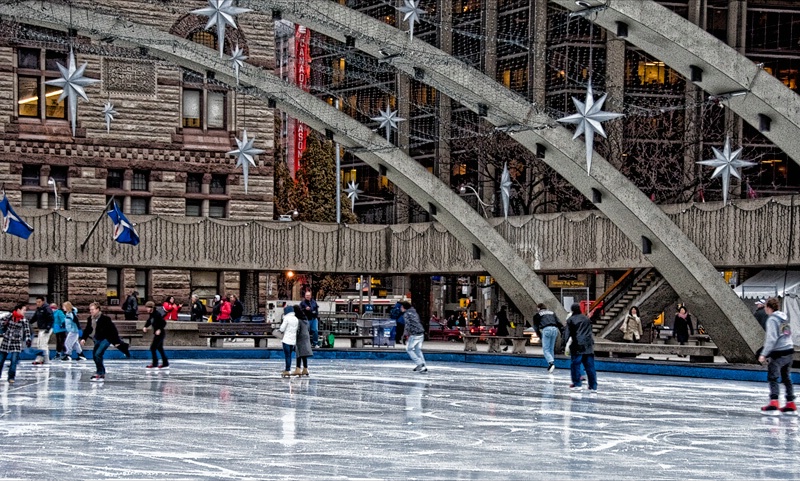 Skating Under the Arches