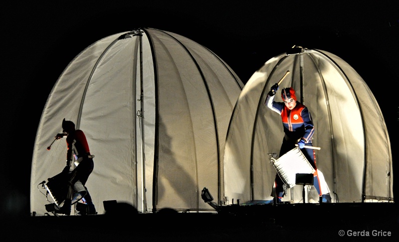 Two Drummers Drumming - ID: 7818002 © Gerda Grice
