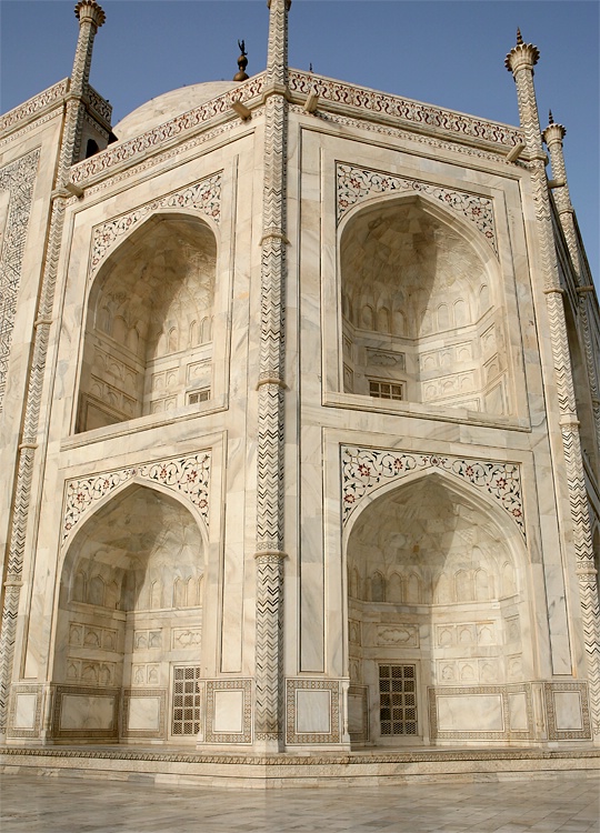 Symmetrical design of Taj