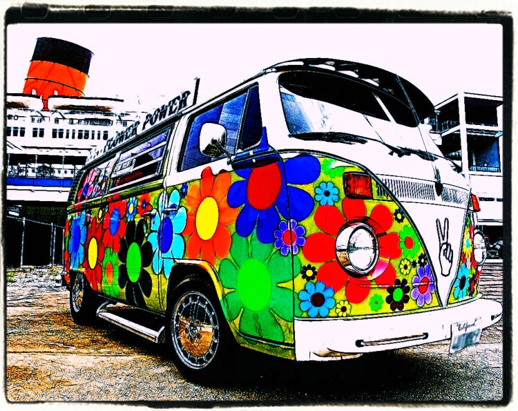 Flower Power at the Queen Mary