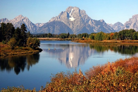 Fun at Oxbow Bend