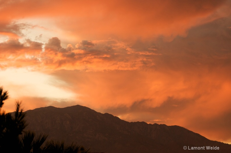 Sunset in Palm Springs - ID: 9356716 © Lamont G. Weide