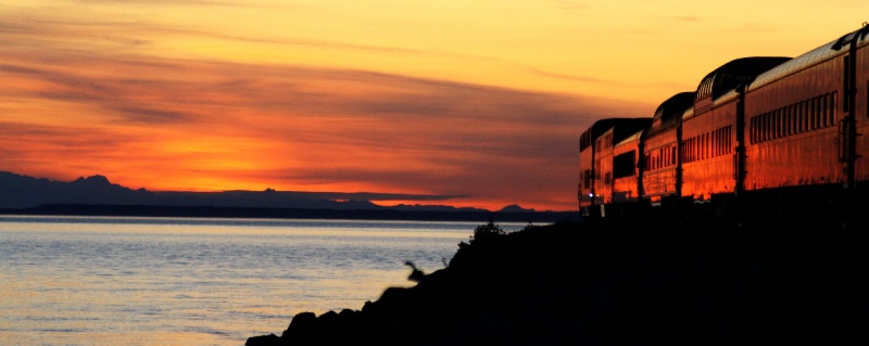 Sunset Train