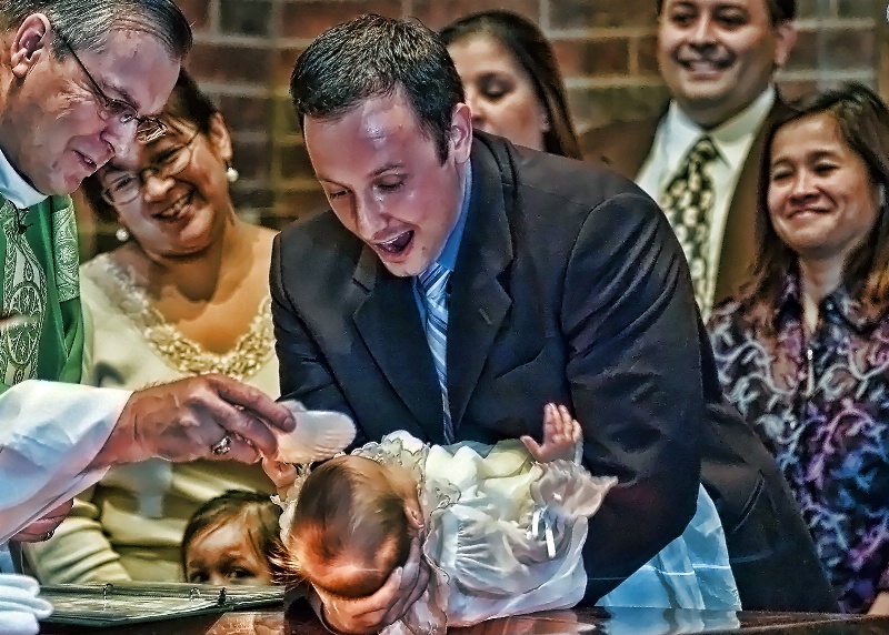 Norman Rockwell Baptism
