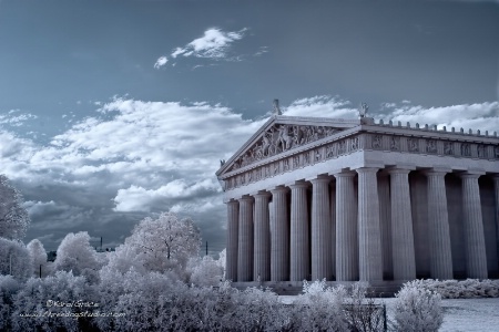 Blue Sky over the Parthenon