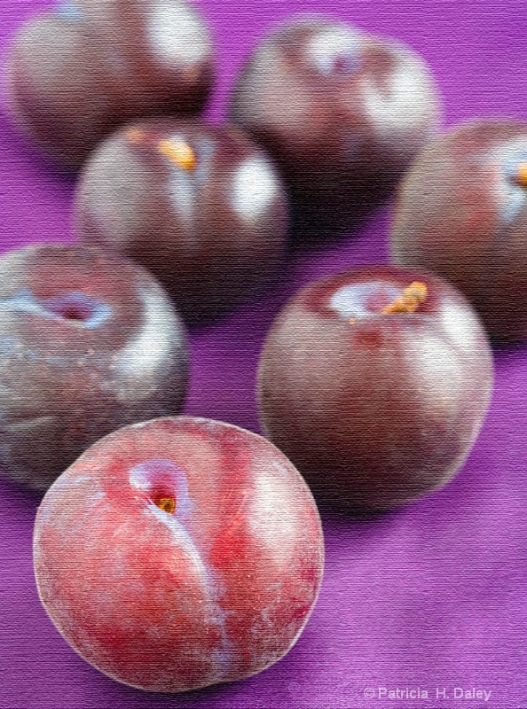 Plum Still Life