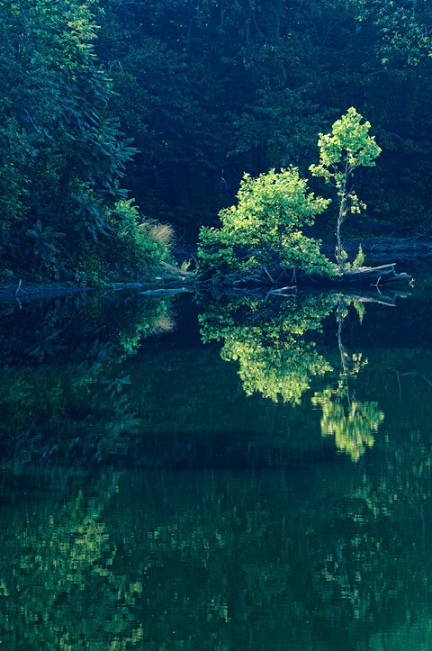 Glow on the James River