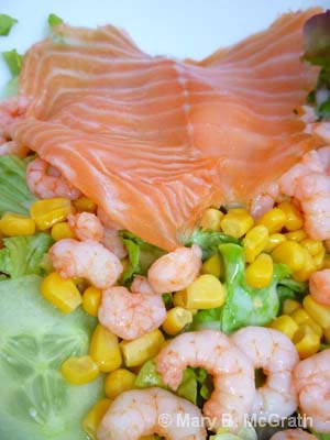 Salmon Salad - ID: 10422735 © Mary B. McGrath