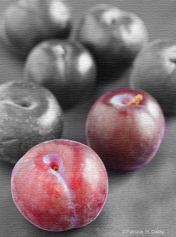 Plums Selective Color