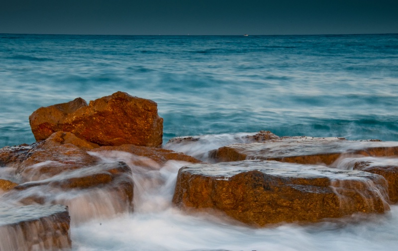 Rocks in Sea